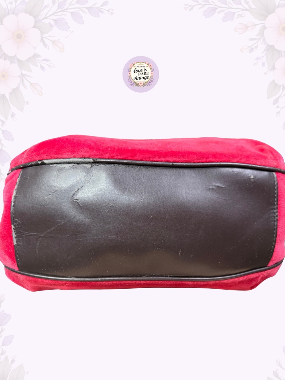 Juicy Couture Hot Pink Velour Fairytale Fluffy Shoulder Bag - Picture 10 of 12
